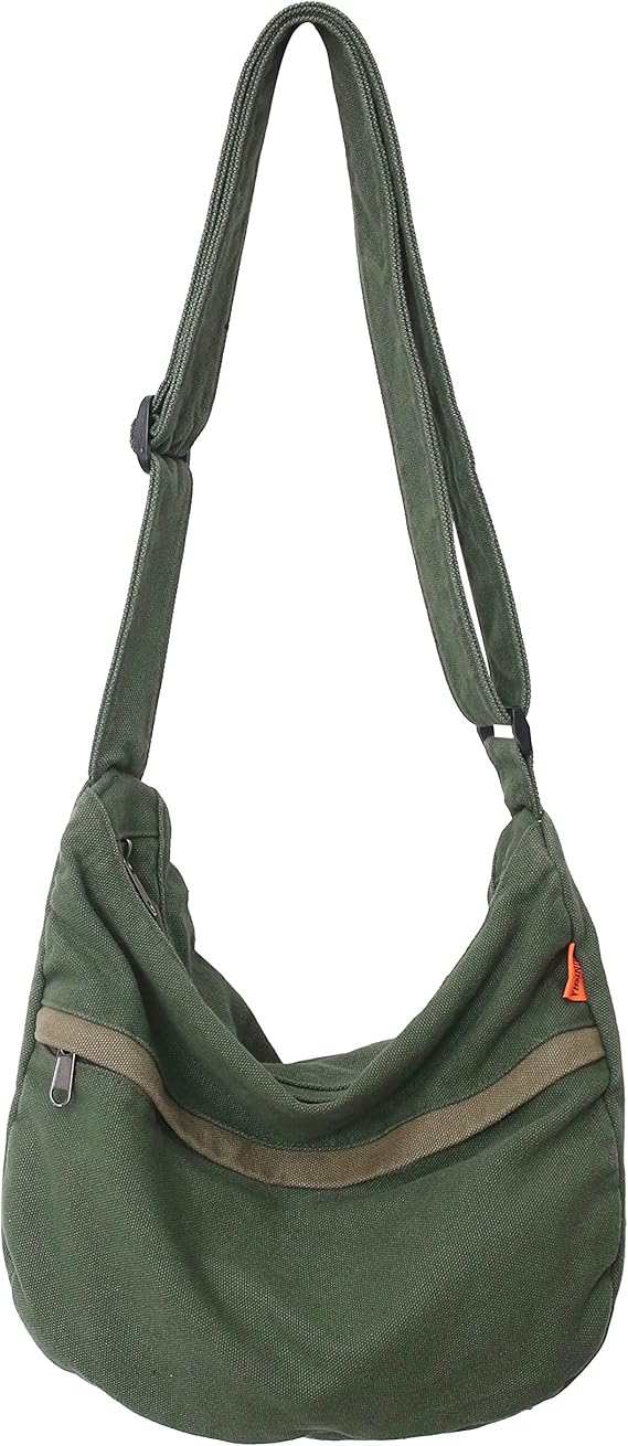 Green small shoulder crossbody bag